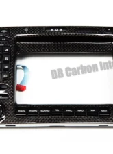 DB Carbon PCM Navigation Front Panel Porsche 987 Cayman | Cayman S 2005-2009                                     - 396CAY-0002 - Image 2