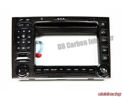 DB Carbon PCM Navigation Front Panel Porsche 997 GT3RS 2006-2009 - 396RS-0002