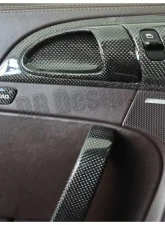 DB Carbon Airbag Emblem Door Panel R+L Porsche 987 Boxster | Boxster S 2004-2009                                     - 737-0002 - Image 2