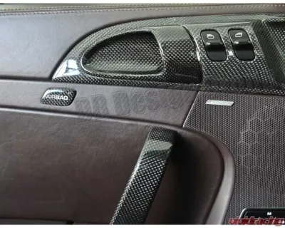 DB Carbon Airbag Emblem Door Panel R+L Porsche 987 Boxster | Boxster S 2004-2009 - 737-0002