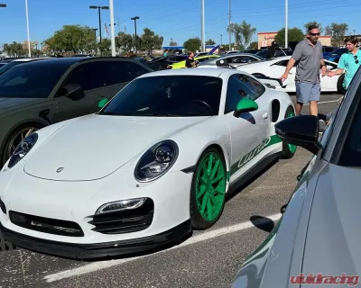 DB Carbon Front Bumper Lip Porsche 991.2 Turbo | Turbo S 2016-2019 - 1162TU2-0002