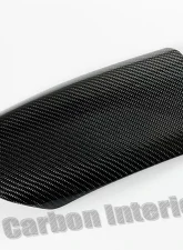 DB Carbon Middle Console Rear Storage Box Lid (Armrest) Porsche 996 Carrera 1998-2005                                     - 015CA-0001 - Image 3