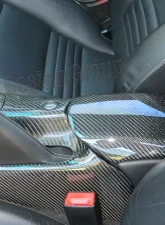 DB Carbon Middle Console Rear Storage Box Lid (Armrest) Porsche 996 Carrera 1998-2005                                     - 015CA-0001 - Image 3
