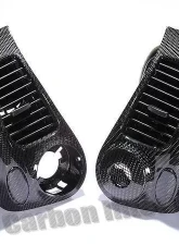 DB Carbon Side Vents R + L w/Little Covers R + L and Right Sensor Cover Porsche 996 GT2 2001-2005                                     - 024G2-0001 - Image 3