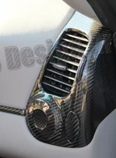 DB Carbon Side Vents R + L w/Little Covers R + L and Right Sensor Cover Porsche 996 GT2 2001-2005                                     - 024G2-0001 - Image 3