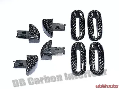 DB Carbon 4x Seat Release Handles Complete w/Frames Porsche 996 Targa 2002-2005 - 045TA-0002