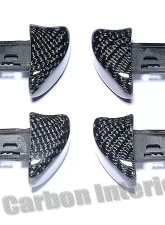DB Carbon 4x Seat Release Handles Complete w/Frames Porsche 996 Targa 2002-2005                                     - 045TA-0002 - Image 2