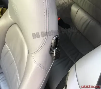 DB Carbon 4x Seat Release Handles Complete w/Frames Porsche 996 Targa 2002-2005 - 045TA-0002
