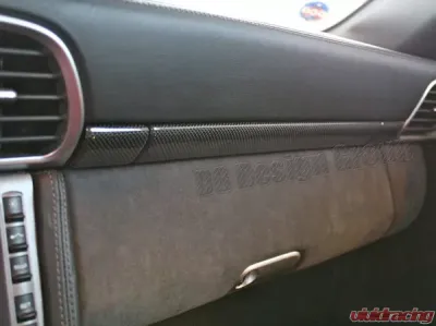DB Carbon 3 Cup Holder Trim Pieces Porsche 987.2 Cayman | Cayman S 2009-2012 - 062CAY2-0002