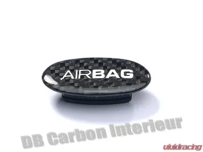 DB Carbon Airbag Emblem Door Panel R + L Porsche 996 Carrera 1998-2005 - 095CA-0002