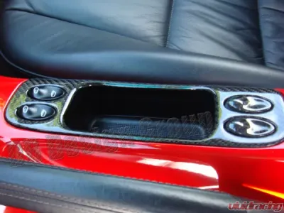 DB Carbon 2x Blind Switches for Ashtray Cover Porsche 996 GT2 2001-2005 - 096G2-0002