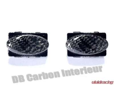 DB Carbon 2x Blind Switches for Ashtray Cover Porsche 996 GT3RS 2003-2004 - 096RS-0001