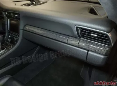 DB Carbon Trim Lining Right Side Cup-Holder Porsche 991 GT3RS 2015-2016 - 1011G3RS-0001