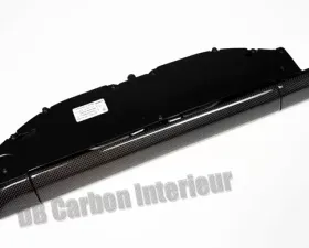DB Carbon 3 Cup Holder Trim Pieces w/Cup-Holder Porsche 991 Carrera/S/4/4S/GTS 2012-2015