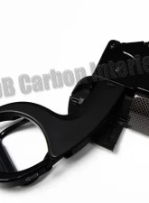 DB Carbon 3 Cup Holder Trim Pieces w/Cup-Holder Porsche 991 GT3 2014-2016                                     - 1012G3-0001 - Image 4