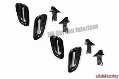 DB Carbon 4x Seat Release Handles Complete w/Frames Porsche 991 Carrera/S/4/4S/GTS 2012-2015 - 1016CA-0001