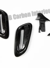 DB Carbon 4x Seat Release Handles Complete w/Frames Porsche 991 Carrera/S/4/4S/GTS 2012-2015                                     - 1016CA-0001 - Image 3