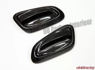 DB Carbon 4x Seat Release Handles Complete w/Frames Porsche 991 GT3 2014-2016 - 1016G3-0002