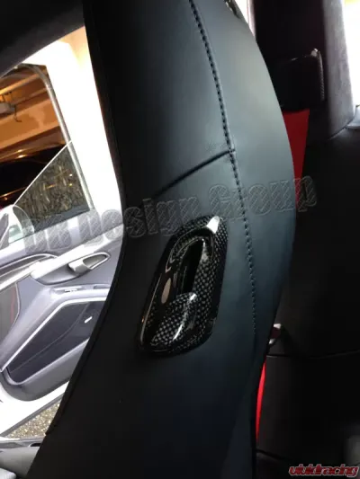 DB Carbon 4x Seat Release Handles Complete w/Frames Porsche 991 GT3 2014-2016 - 1016G3-0002