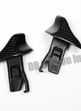 DB Carbon 4x Seat Release Handles Complete w/Frames Porsche 991 GT3RS 2015-2016                                     - 1016G3RS-0002 - Image 6