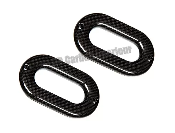 DB Carbon Race Seats Lower Belt Trim R + L Porsche 996 GT2 2001-2005 - 1031G2-0002