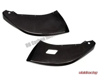 DB Carbon Front Bumper Lips R + L Cayman R Porsche 987.2 Cayman | Cayman S 2009-2012 - 1082-0002
