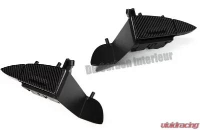 DB Carbon Ashtray Units Rear Door Panels R + L Porsche 955 Cayenne Turbo | Cayenne S 2003-2007 - 1100CTU-0001