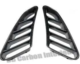 DB Carbon Outside Vents R + L Porsche 987 Boxster | Boxster S 2004-2009