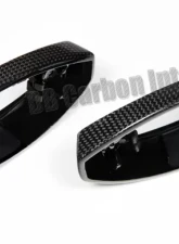 DB Carbon Side Mirror Bases R + L Porsche 981 Cayman | Cayman S | Cayman GTS 2014-2016                                     - 1114CAY-0002 - Image 4