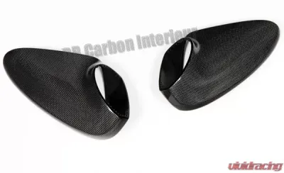 DB Carbon Side Mirror Lower Housings R + L Porsche 981 Cayman | Cayman S | Cayman GTS 2014-2016 - 1116CAY-0001