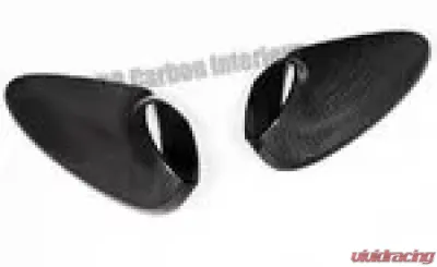 DB Carbon Side Mirror Lower Housings R + L Porsche 981 Cayman | Cayman S | Cayman GTS 2014-2016 - 1116CAY-0001