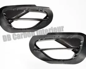 DB Carbon Rear Bumper Side Air Grills R + L Porsche 991 Turbo | Turbo S 2014-2016