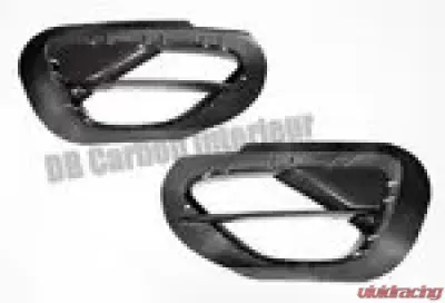 DB Carbon Rear Bumper Side Air Grills R + L Porsche 991 Turbo | Turbo S 2014-2016 - 1169-0002