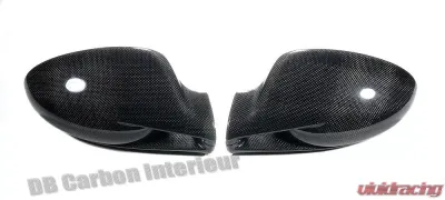 DB Carbon Side Mirrors R + L Porsche 987 Boxster | Boxster S 2004-2009 - 117-0002