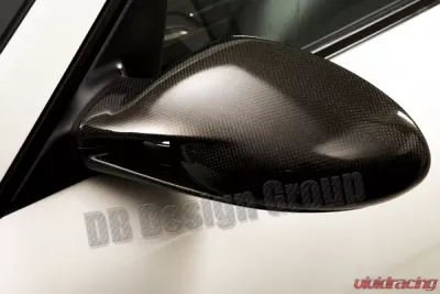 DB Carbon Side Mirrors R + L Porsche 987 Boxster | Boxster S 2004-2009 - 117-0002