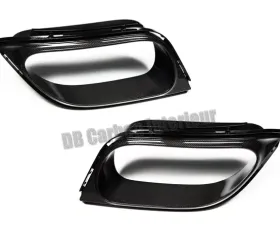 DB Carbon Exhaust Surrounds Rear Bumper R + L Porsche 991 Turbo | Turbo S 2014-2016