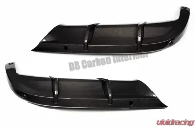 DB Carbon Rear Diffuser R + L GTS Porsche 981 Cayman | Cayman S | Cayman GTS 2014-2016 - 1287CAY-0002