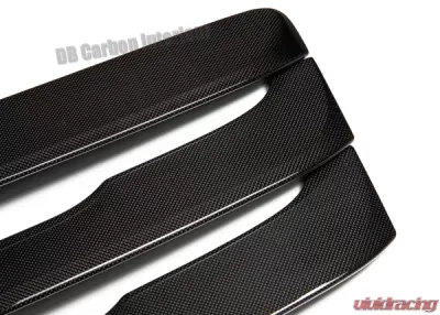 DB Carbon Air Inlet Fins Engine Lid Porsche 991 Targa/4/4S/GTS 2014-2015 - 1288TA-0002