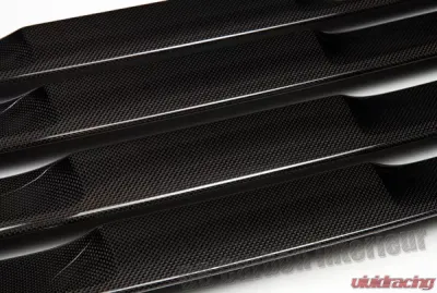 DB Carbon Air Inlet Fins Engine Lid Porsche 991 Turbo | Turbo S 2014-2016 - 1289-0002