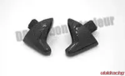 DB Carbon Rear Seat Handles R + L Porsche 991 Carrera/S/4/4S/GTS 2012-2015 - 1292-0002