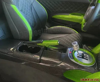 DB Carbon Lower Center Console Rear Audi R8 42 V8 | V10 | Spyder | GT 2006-2014 - 1367-0001
