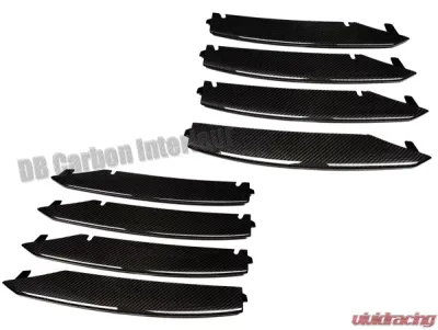 DB Carbon Rear Bumper Air Outlet Slats R + L (Only V8) Audi R8 42 V8 | V10 | Spyder | GT 2006-2014 - 1381-0002