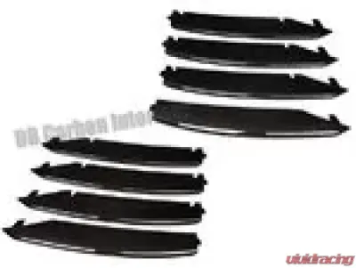 DB Carbon Rear Bumper Air Outlet Slats R + L (Only V8) Audi R8 42 V8 | V10 | Spyder | GT 2006-2014 - 1381-0002