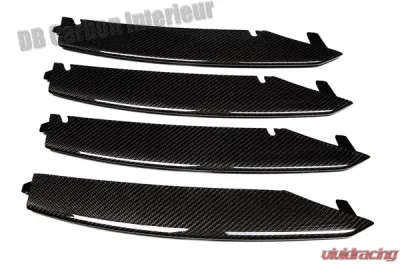 DB Carbon Rear Bumper Air Outlet Slats R + L (Only V8) Audi R8 42 V8 | V10 | Spyder | GT 2006-2014 - 1381-0002