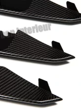 DB Carbon Rear Bumper Air Outlet Slats R + L (Only V8) Audi R8 42 V8 | V10 | Spyder | GT 2006-2014                                     - 1381-0002 - Image 7
