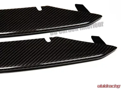 DB Carbon Rear Bumper Air Outlet Slats R + L (Only V10/Spyder) Audi R8 42 V8 | V10 | Spyder | GT 2006-2014 - 1382-0002