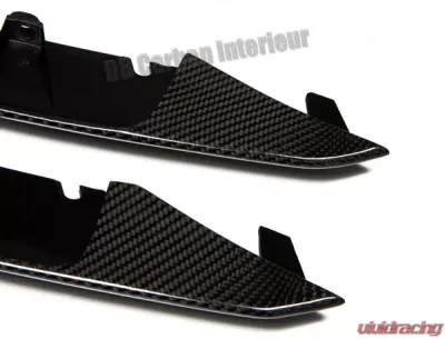 DB Carbon Rear Bumper Air Outlet Slats R + L (Only V10/Spyder) Audi R8 42 V8 | V10 | Spyder | GT 2006-2014 - 1382-0002