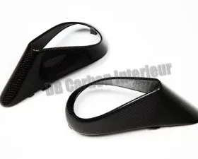 DB Carbon Rear Wing Support R + L Porsche 991.2 Turbo | Turbo S 2016-2019