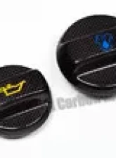 DB Carbon Oil & Cooling Water Lid Porsche 991.2 Targa 4 | 4S | GTS 2016-2019                                     - 1459TA2-0001 - Image 2