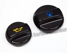 DB Carbon Oil & Cooling Water Lid Porsche 991 Turbo | Turbo S 2014-2016